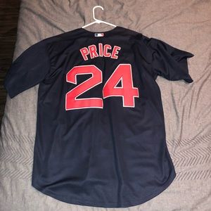 Authentic Majestic Red Sox Jersey Size Large